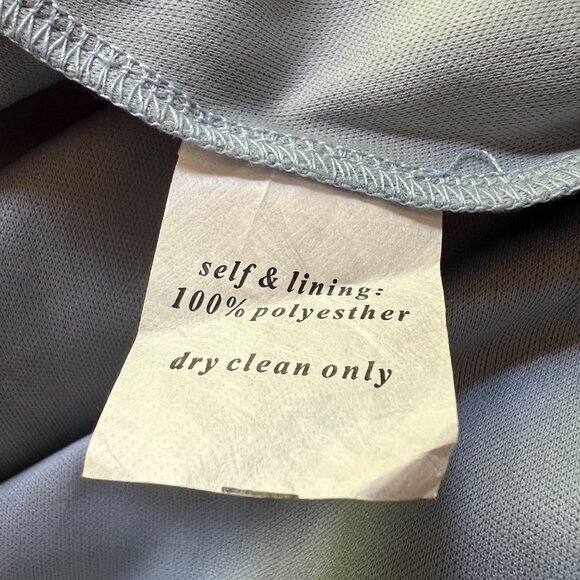 Birdy Grey Size S NEW Gwennie Chiffon Dusty Blue Maxi Bridesmaid Dress - Picture 16 of 16